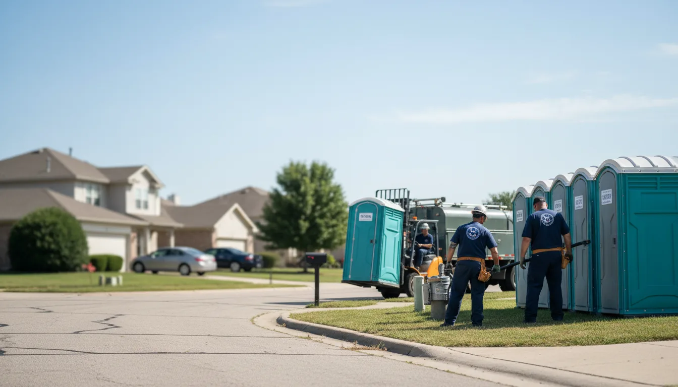 Porta Potty Rental in Forrest, IL near me